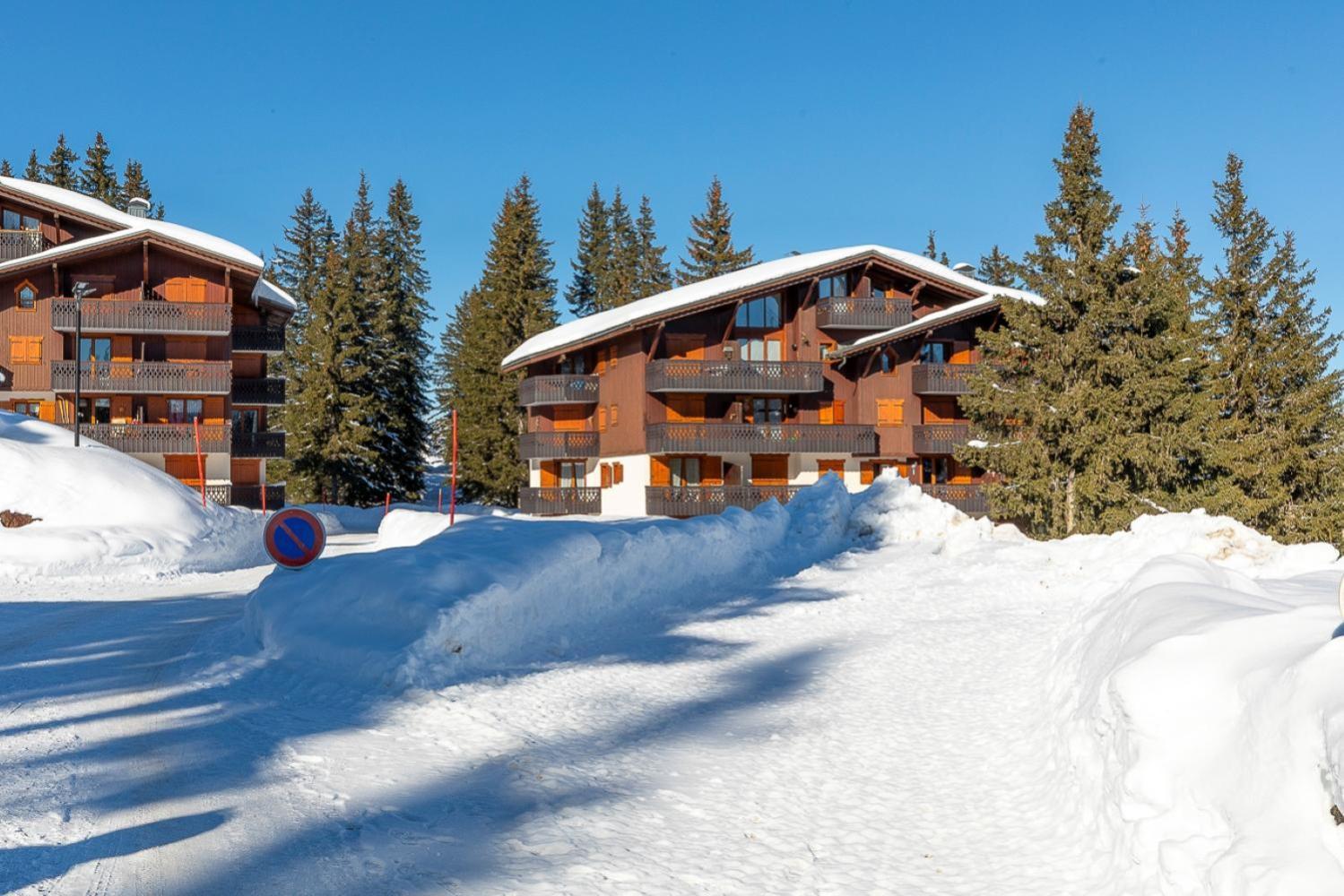 Residence La Foret Des Rennes - Les Saisies Villard-sur-Doron Exteriör bild