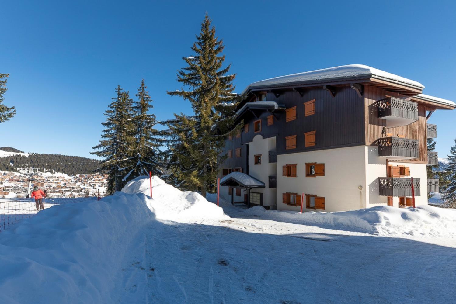 Residence La Foret Des Rennes - Les Saisies Villard-sur-Doron Exteriör bild